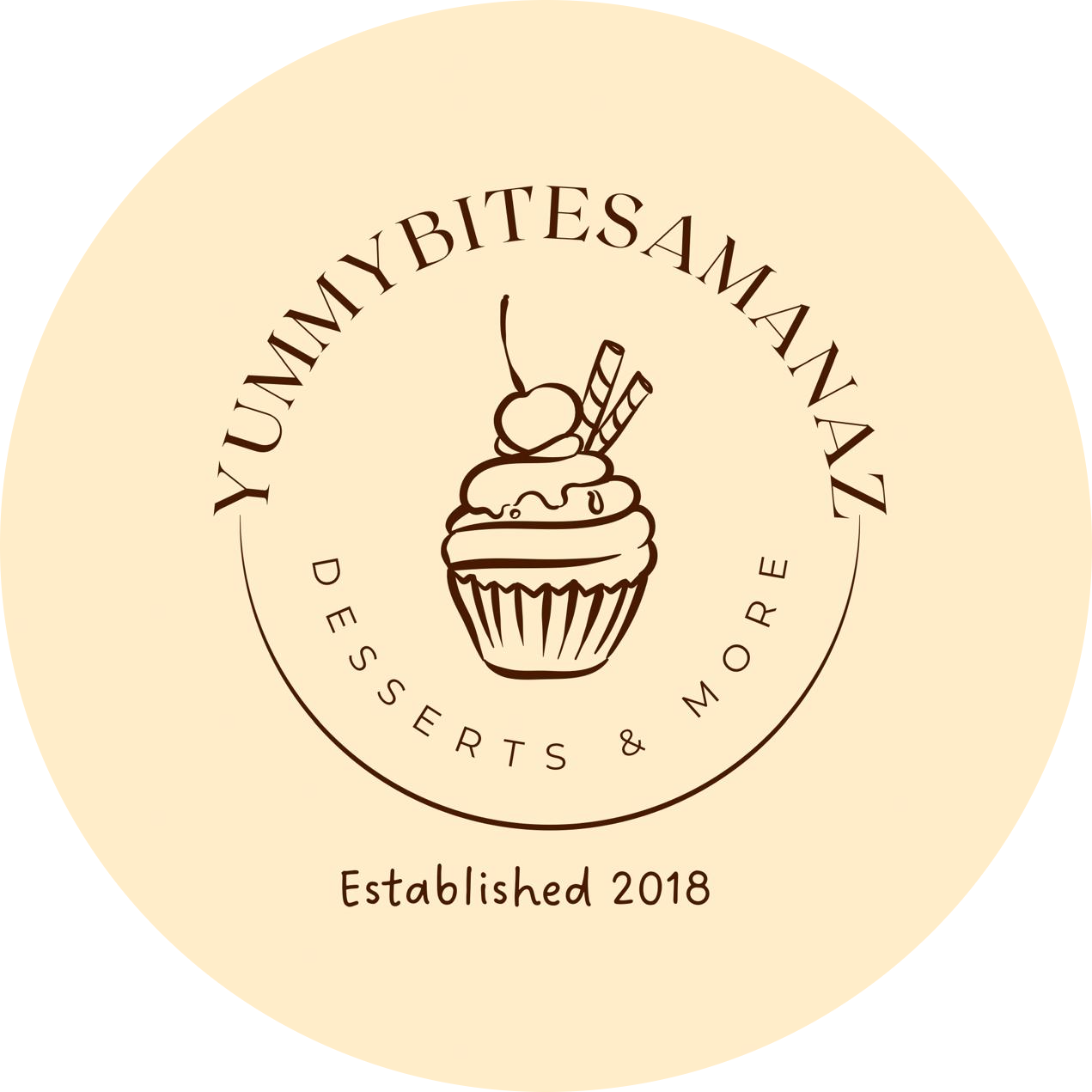 Yummy Bites By Amanaz Logo